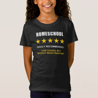 T-Shirt Homeschool - High Recommandé : Drôle Sarcastique