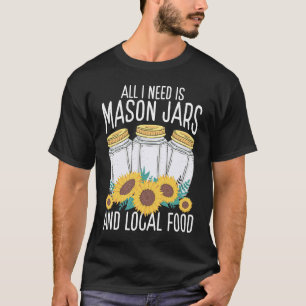 T-shirt Homestead Homegrew Local Food Canning Saison C