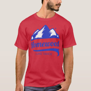 T-shirt Homewood Mountain ski Lake Tahoe California