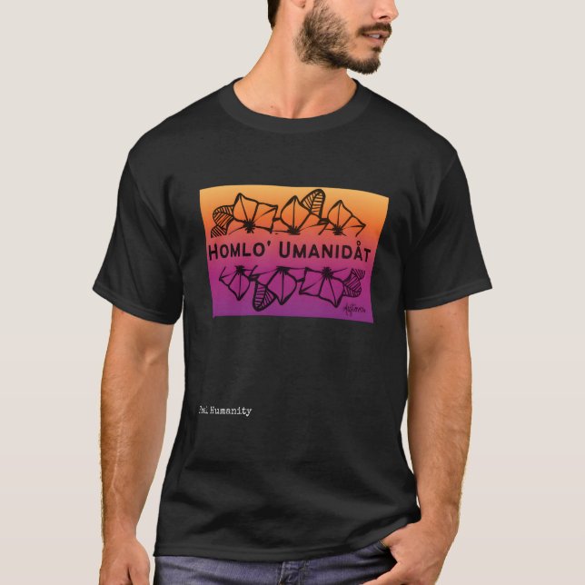 T-shirt Homlo Umanidat Ii (Devant)