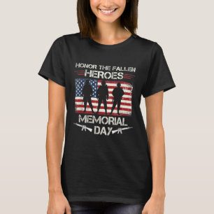 T-shirt Hommage à la Journée commémorative des héros tombé