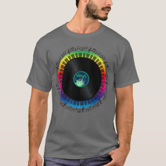 T-shirt Hommage à la musique vintage