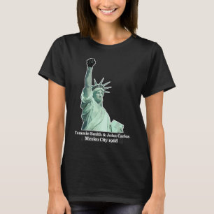 T-shirt Hommage à l'énergie noire à Mexico City 1968