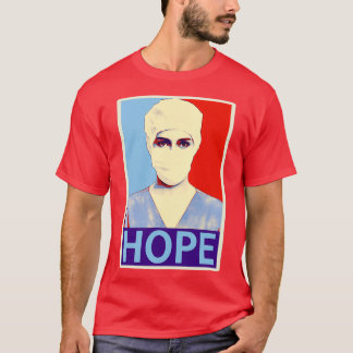 T-shirt Hommage à Nurse HOPE à Shepard Fairey Style