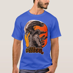 T-shirt Hommage à Retro Xenomorph