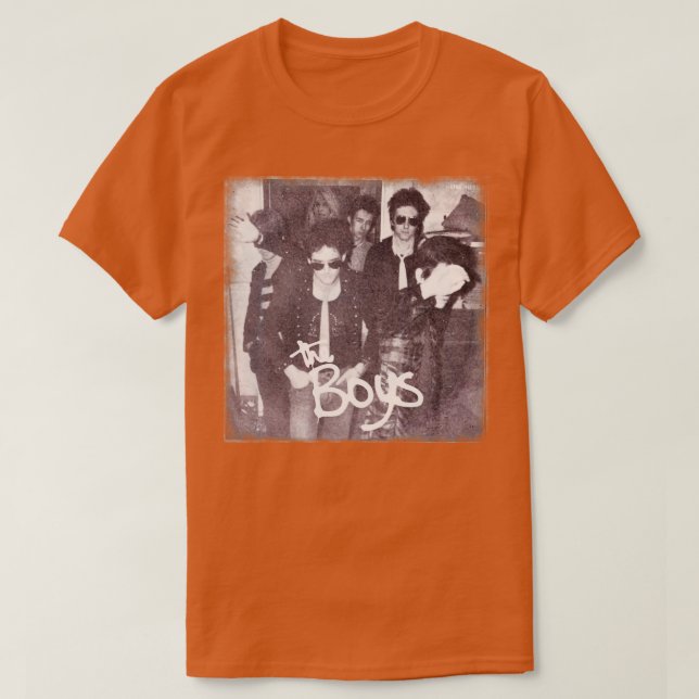 T-shirt Hommage aux fans d'art rock anglais Boys (Design devant)