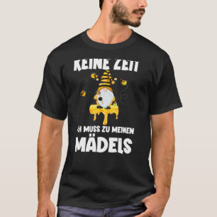 T-shirt Homme apiculteur Keine Zeit Ich Muss Zu Meinen Mä