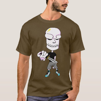 T-shirt Homme au couteau déplaisant