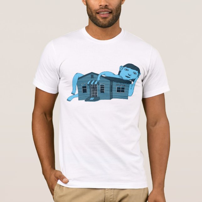 T-shirt Homme au sujet de la Chambre (Devant)