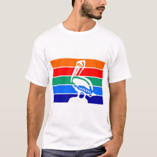 T-shirt homme avec drapeau de Saint-Pétersbourg, F