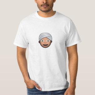 T-shirt Homme avec le turban Emoji