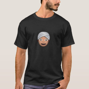 T-shirt Homme avec le turban Emoji