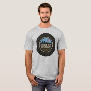 T-shirt homme avec NOUVEAU logo en caoutchouc City