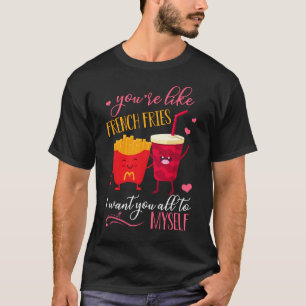 T-shirt Homme Avec Peine De Saint Valentin.