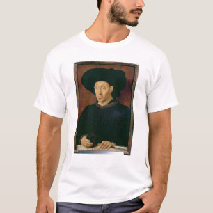 T-shirt Homme avec un verre de vin