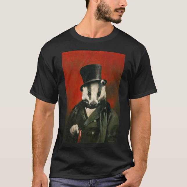 T-shirt Homme Badger de Victoria (Devant)