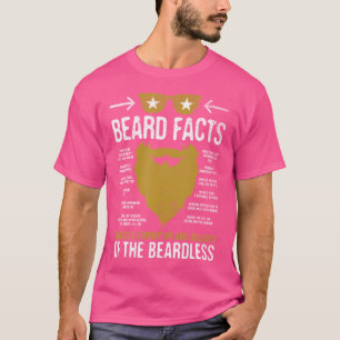 T-shirt Homme Barbu Faits Amusants sur la Barbe