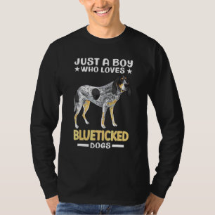 T-shirt Homme Bluetick Coonhound Juste Un Garçon Qui Aime