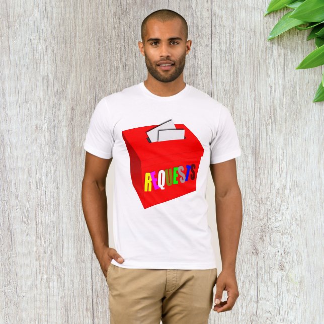 T-shirt homme boîte de requête (Créateur téléchargé)