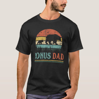 T-shirt Homme Bonus Papa Ours Pour Homme Papa Step Papa Dr
