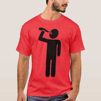 T-shirt Homme buveur