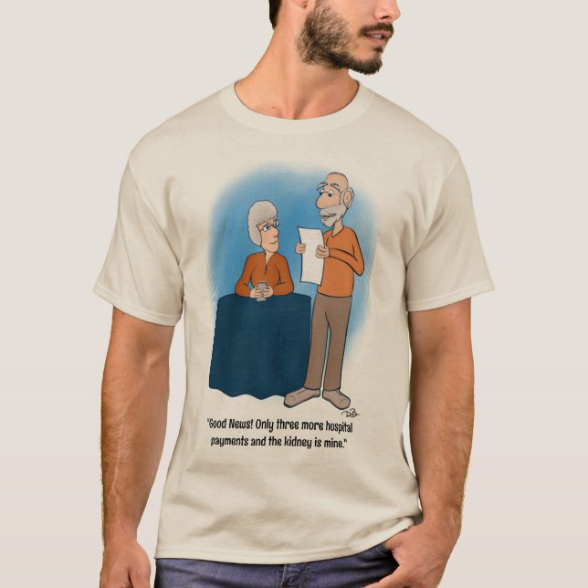 T-shirt homme carte rein (Devant)