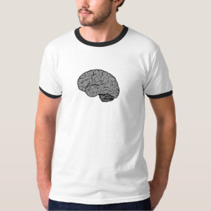 T-shirt Homme Cerveau Stylisé