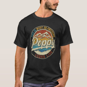 T-shirt Homme C'Est Ce Qu'Un Magnifique Pavot Ressemble À