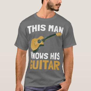 T-shirt Homme Cet Homme Connaît Son GuitareJoueur Musicien
