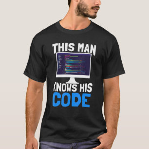 T-shirt Homme Cet Homme Connaît Son Logiciel De Développeu