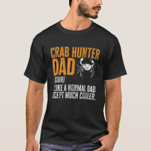 T-shirt Homme Chasseur de crabe Papa Définition Crabbing
