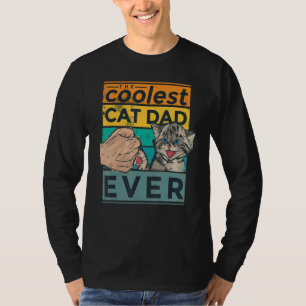 T-shirt Homme Chat le plus frais Papa Jamais Fête des père