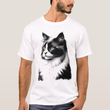 T-Shirt Homme Chat Ragdoll