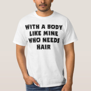 T-shirt Homme chauve de fête des pères drôle