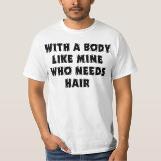 T-shirt Homme chauve de fête des pères drôle