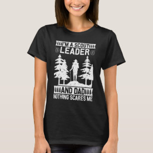 T-shirt Homme Chef Scoutisme Papa rien me fait peur Scoute