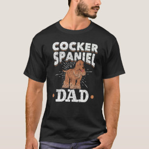 T-shirt Homme Chien Cocker Espagnol Papa Fête des pères An