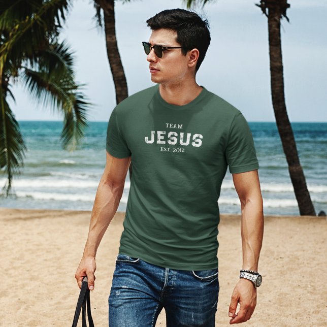 T-shirt homme chrétien personnalisé (Créateur téléchargé)