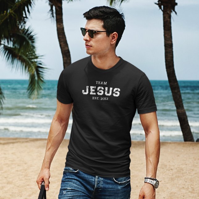 T-shirt homme chrétien personnalisé (Créateur téléchargé)