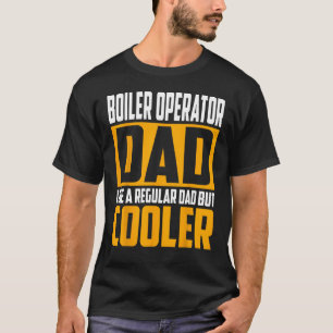T-shirt Homme conducteur de chaudière papa Comme un papa o