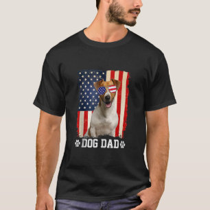 T-shirt Homme Cool Jack Russell Terrier Chien Papa America