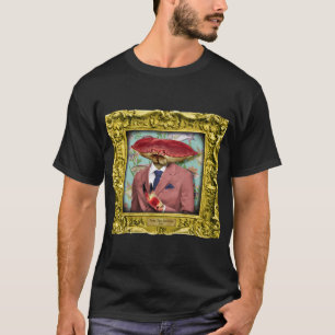T-shirt Homme Crabe dans un cadre vintage