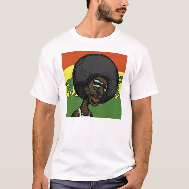 T-shirt Homme d'Afro (Devant)