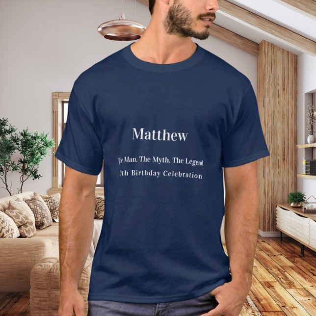 T-shirt Homme d'anniversaire mythe légende nom amusant ble (Créateur téléchargé)