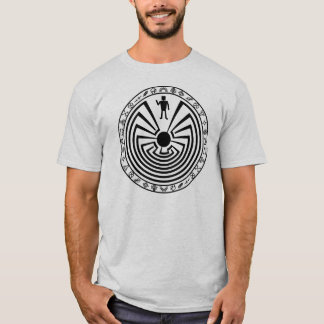 T-shirt Homme dans le Maze [noir]