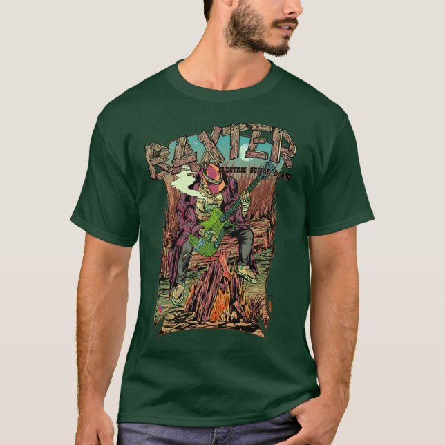 T-shirt homme de Baxter Robot Cowboy (Devant)