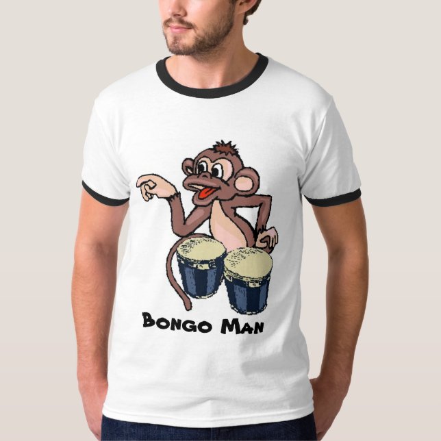 T-shirt Homme de bongo (Devant)
