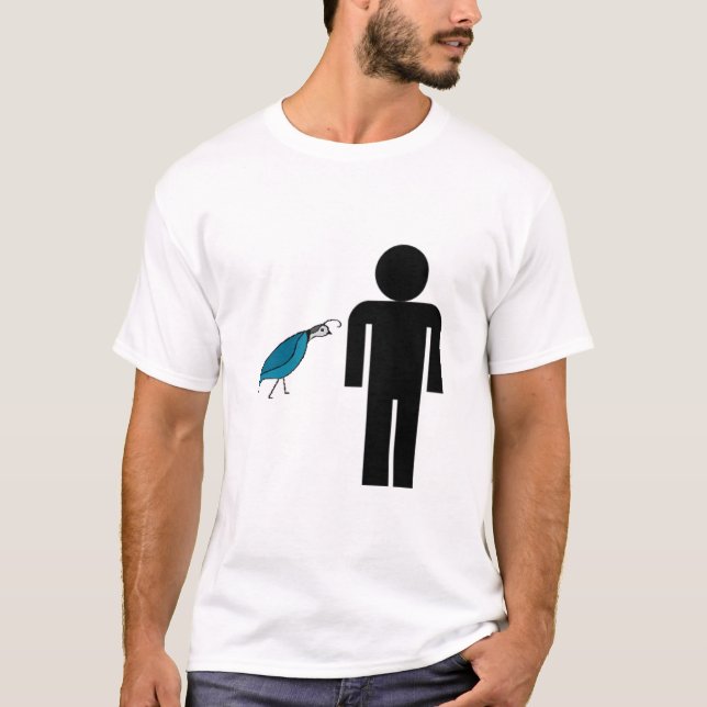 T-shirt Homme de cailles (Devant)