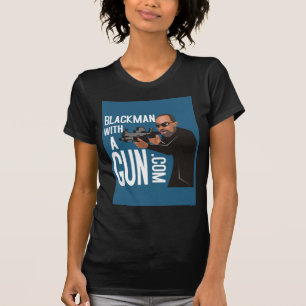 T-shirt Homme de couleur avec une arme à feu LogoWear