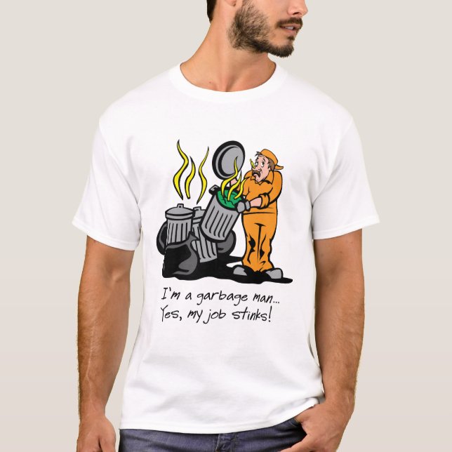 T-shirt Homme de déchets (Devant)